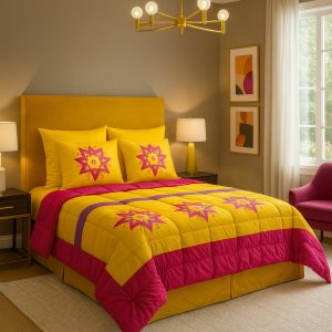 Πάπλωμα υπέρδιπλο 220x240 asteri foux σειρά colors